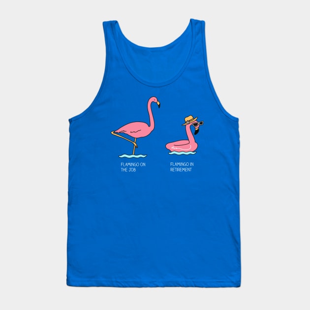 Flamingo Tank Top by milkyprint